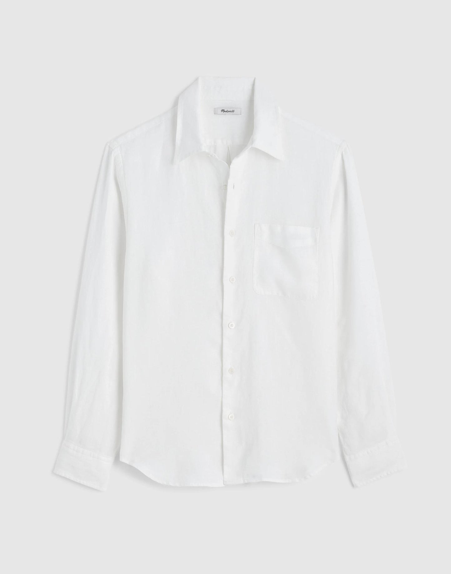 Madewell Button-Up Shirt in Linen