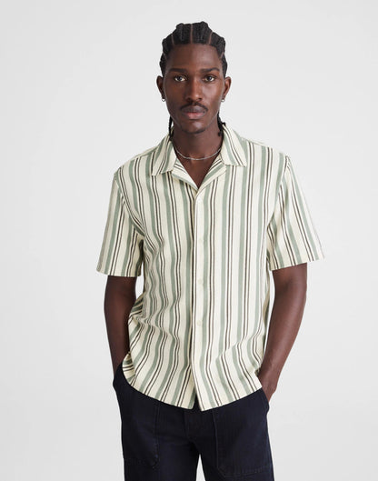 Madewell The Camp Shirt in Seaport Terry