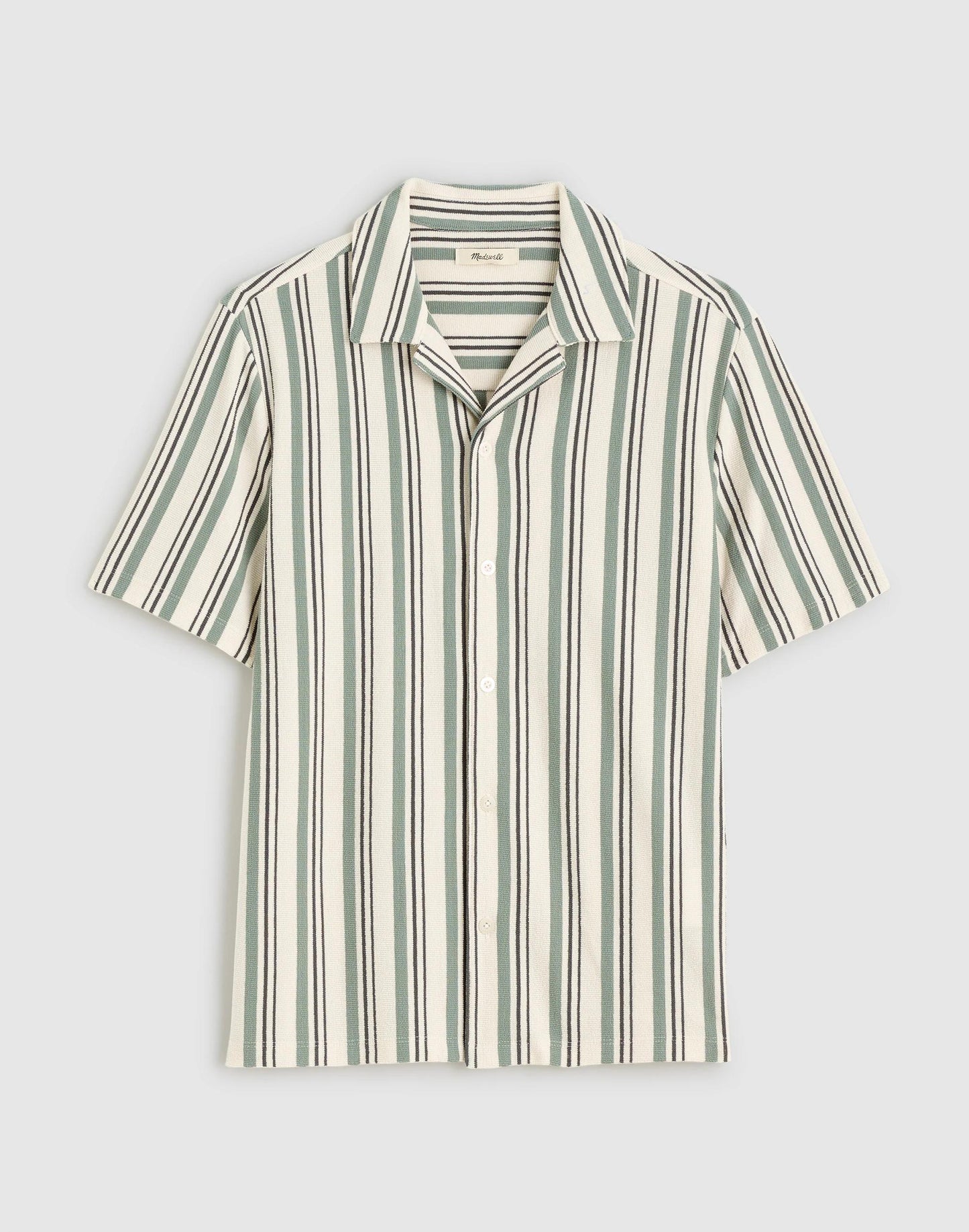 Madewell The Camp Shirt in Seaport Terry