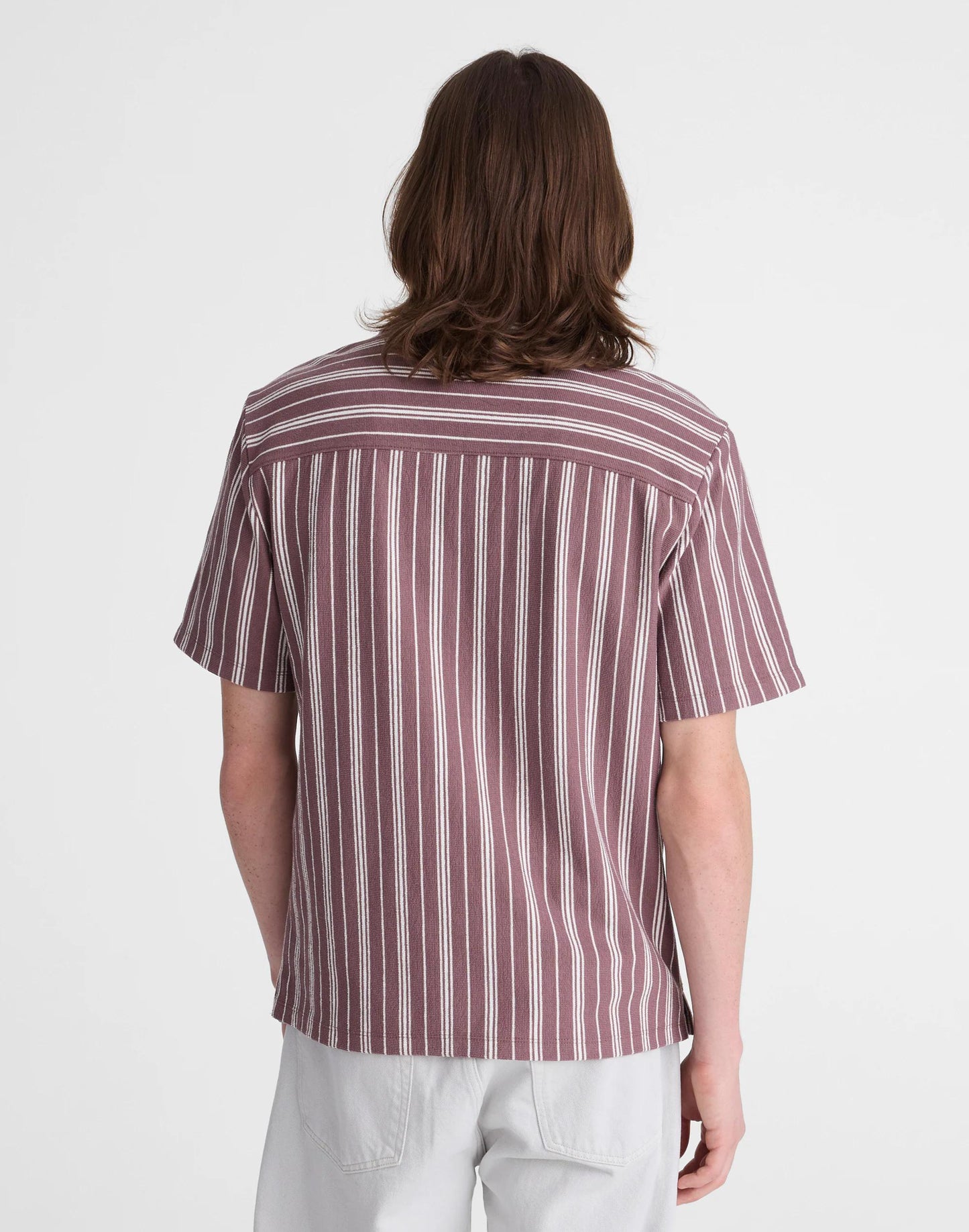 Madewell The Camp Shirt in Seaport Terry