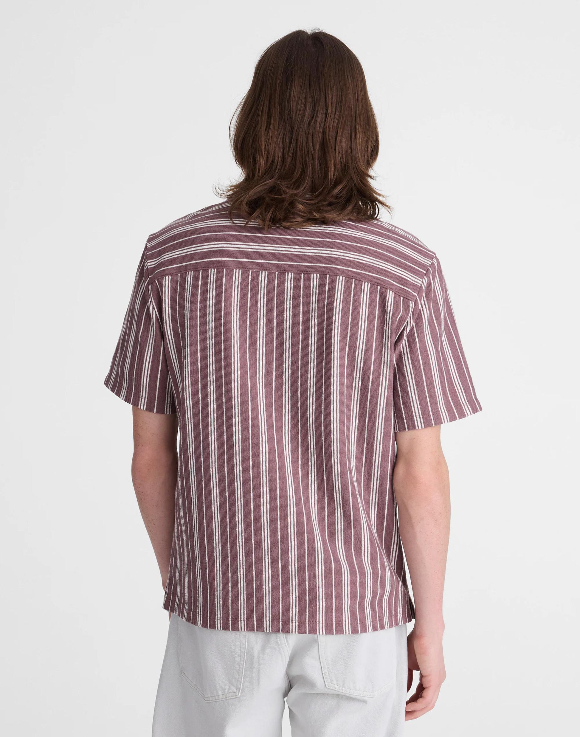 Madewell The Camp Shirt in Seaport Terry