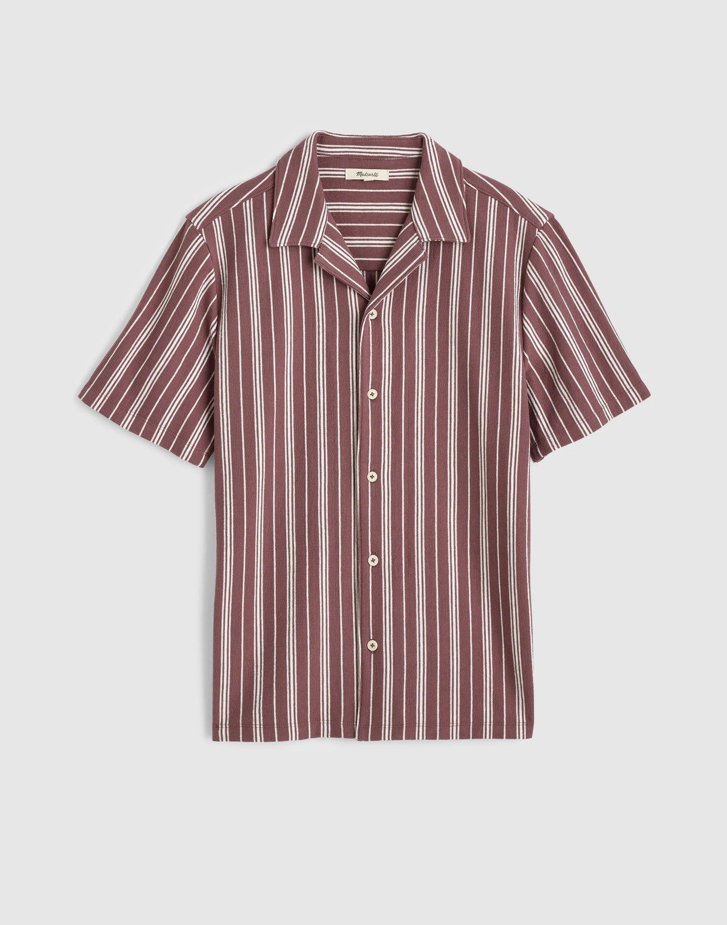 Madewell The Camp Shirt in Seaport Terry