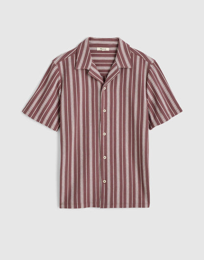 Madewell The Camp Shirt in Seaport Terry