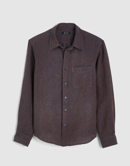 Madewell Button-Up Shirt in Linen