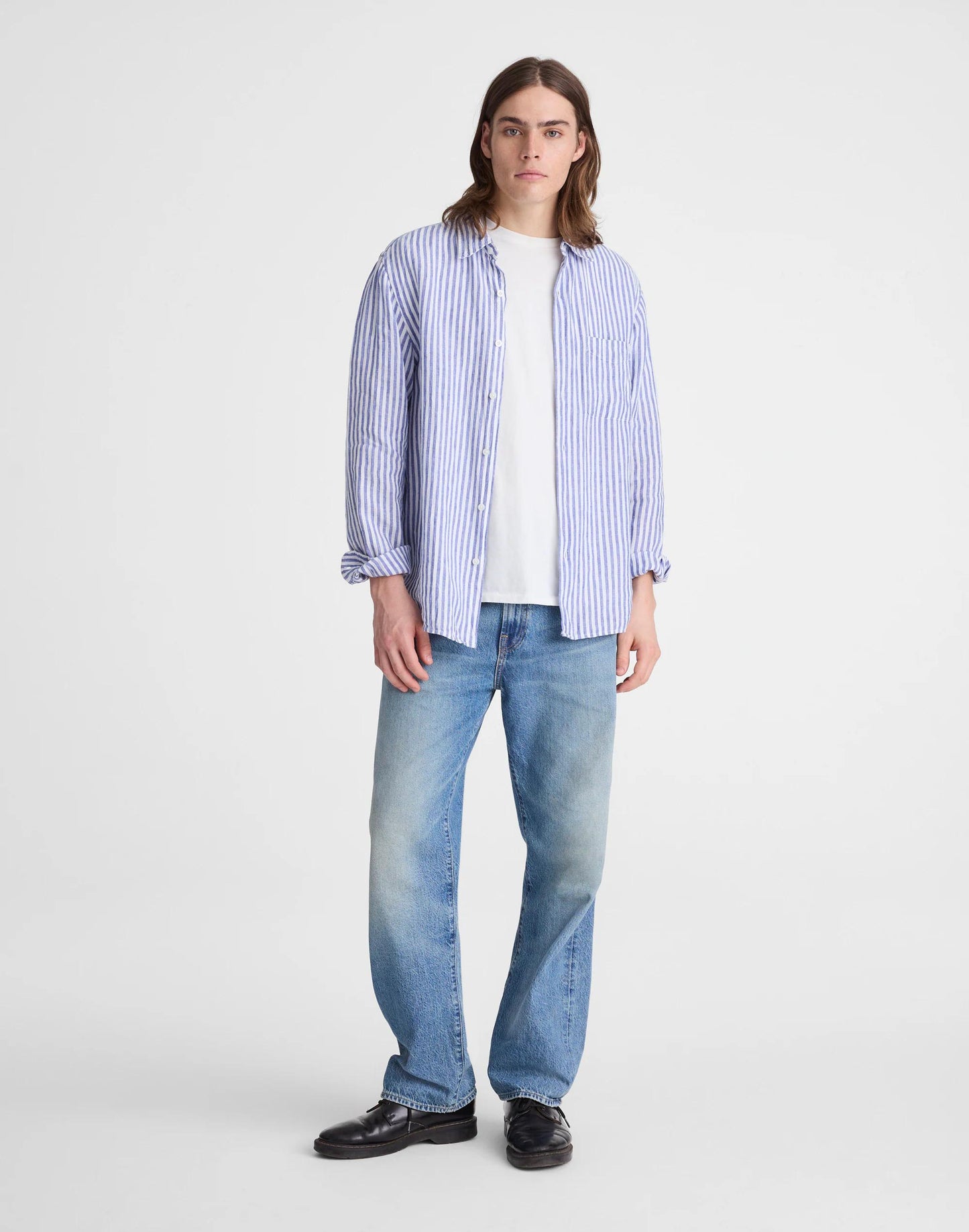 Madewell Button-Up Shirt in Linen