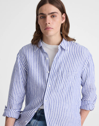 Madewell Button-Up Shirt in Linen