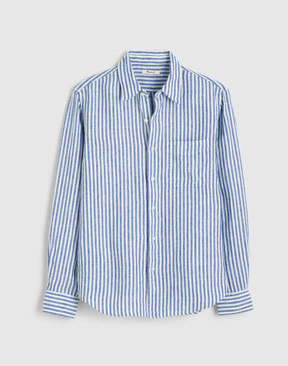Madewell Button-Up Shirt in Linen