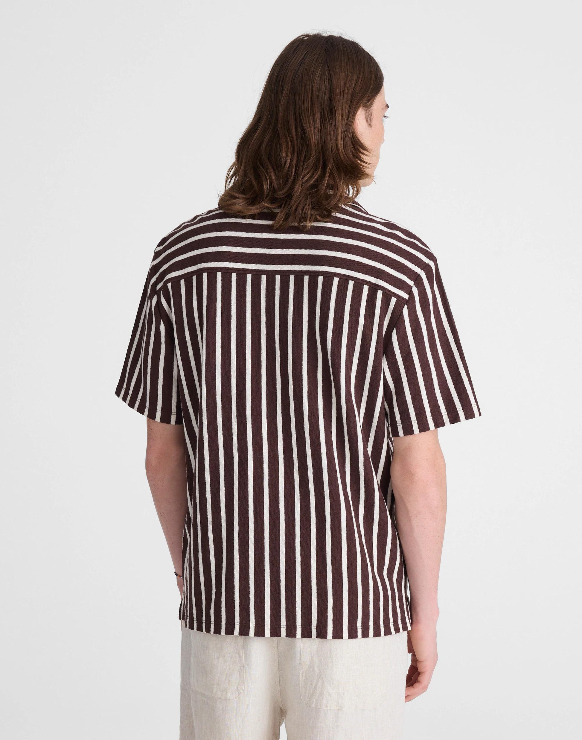Madewell The Camp Shirt in Seaport Terry