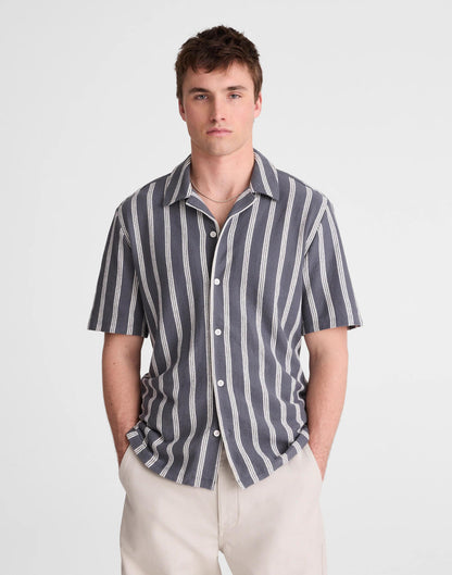 Madewell The Camp Shirt in Seaport Terry