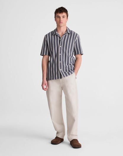 Madewell The Camp Shirt in Seaport Terry