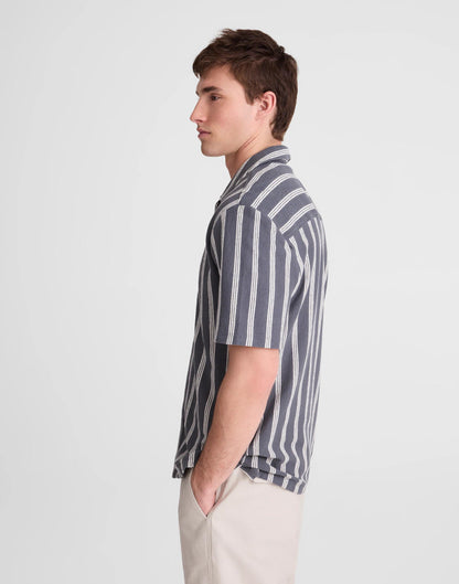 Madewell The Camp Shirt in Seaport Terry