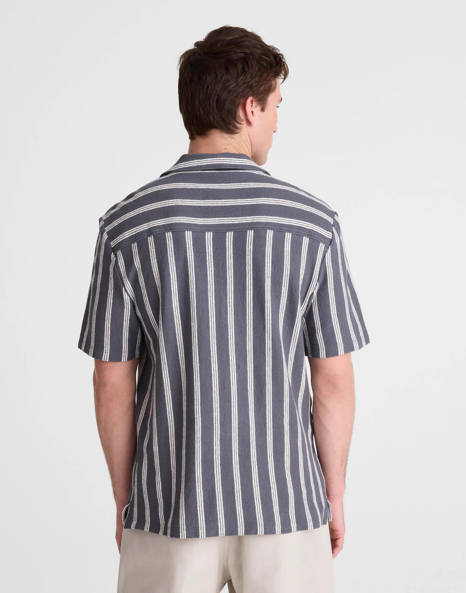 Madewell The Camp Shirt in Seaport Terry
