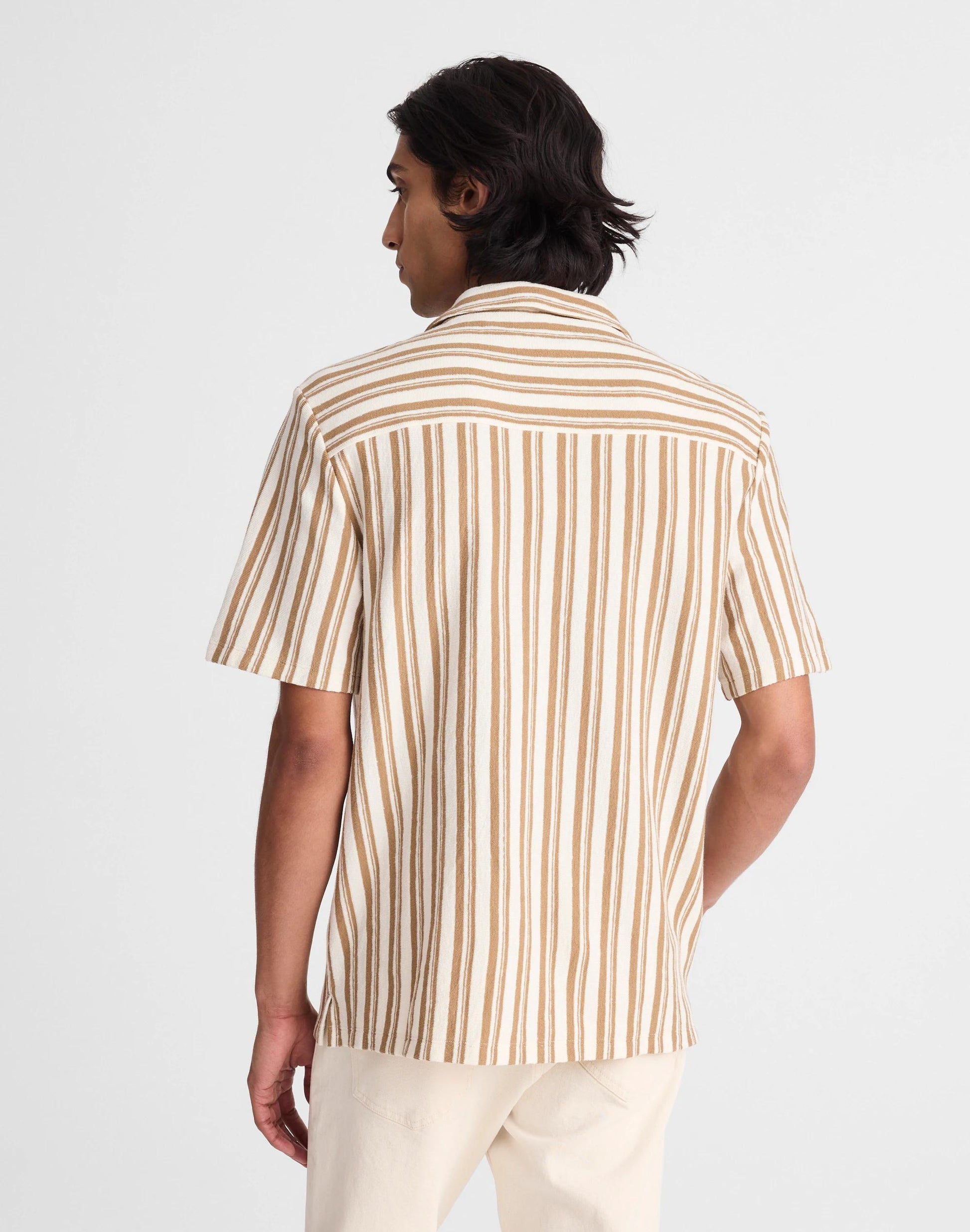 Madewell The Camp Shirt in Seaport Terry