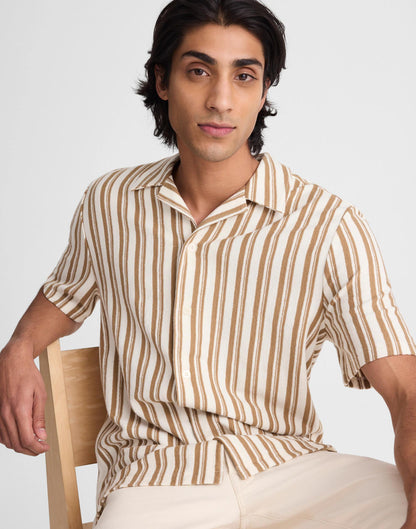 Madewell The Camp Shirt in Seaport Terry