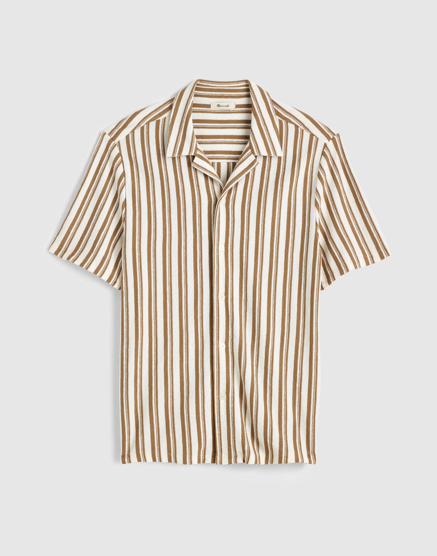 Madewell The Camp Shirt in Seaport Terry