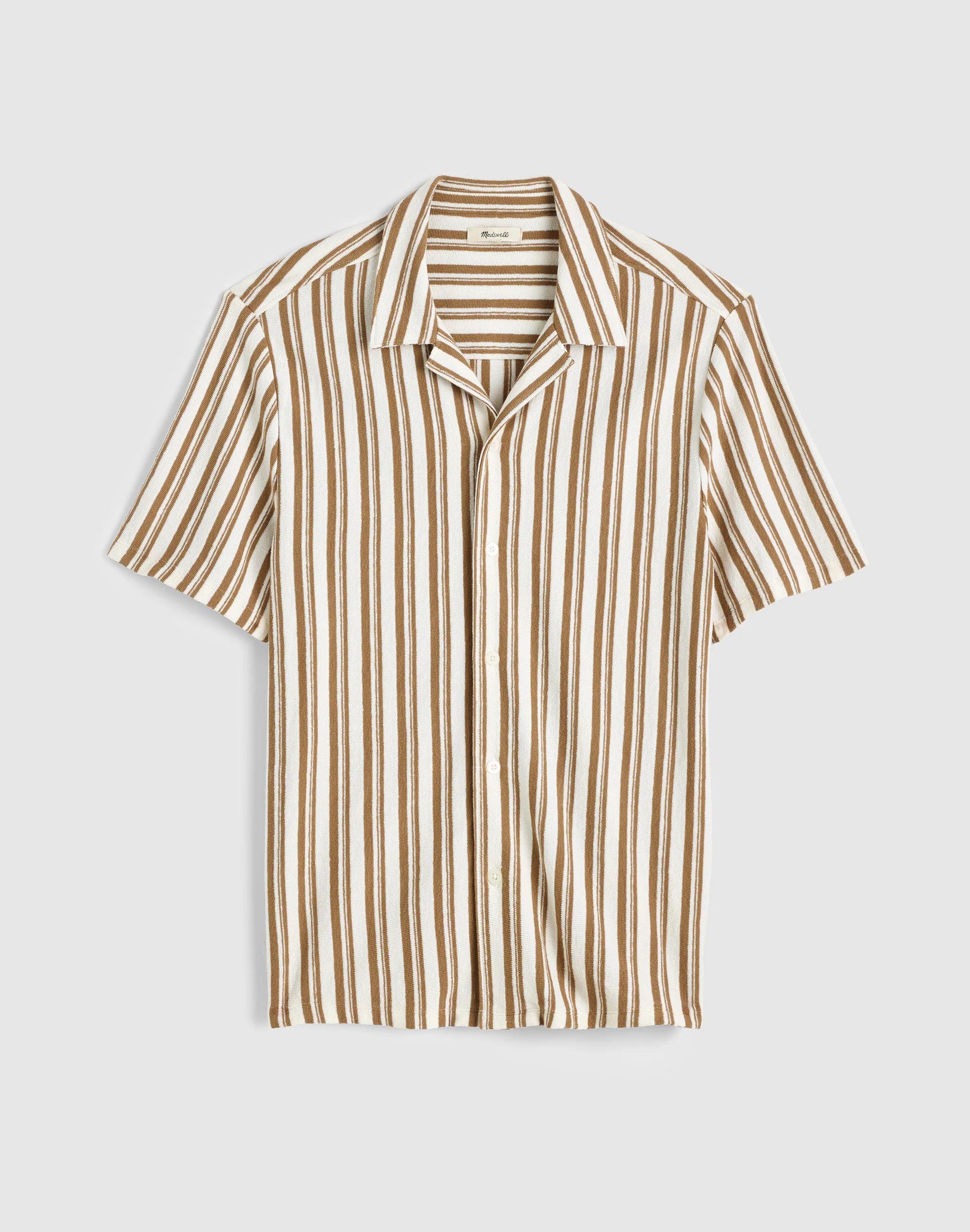 Madewell The Camp Shirt in Seaport Terry