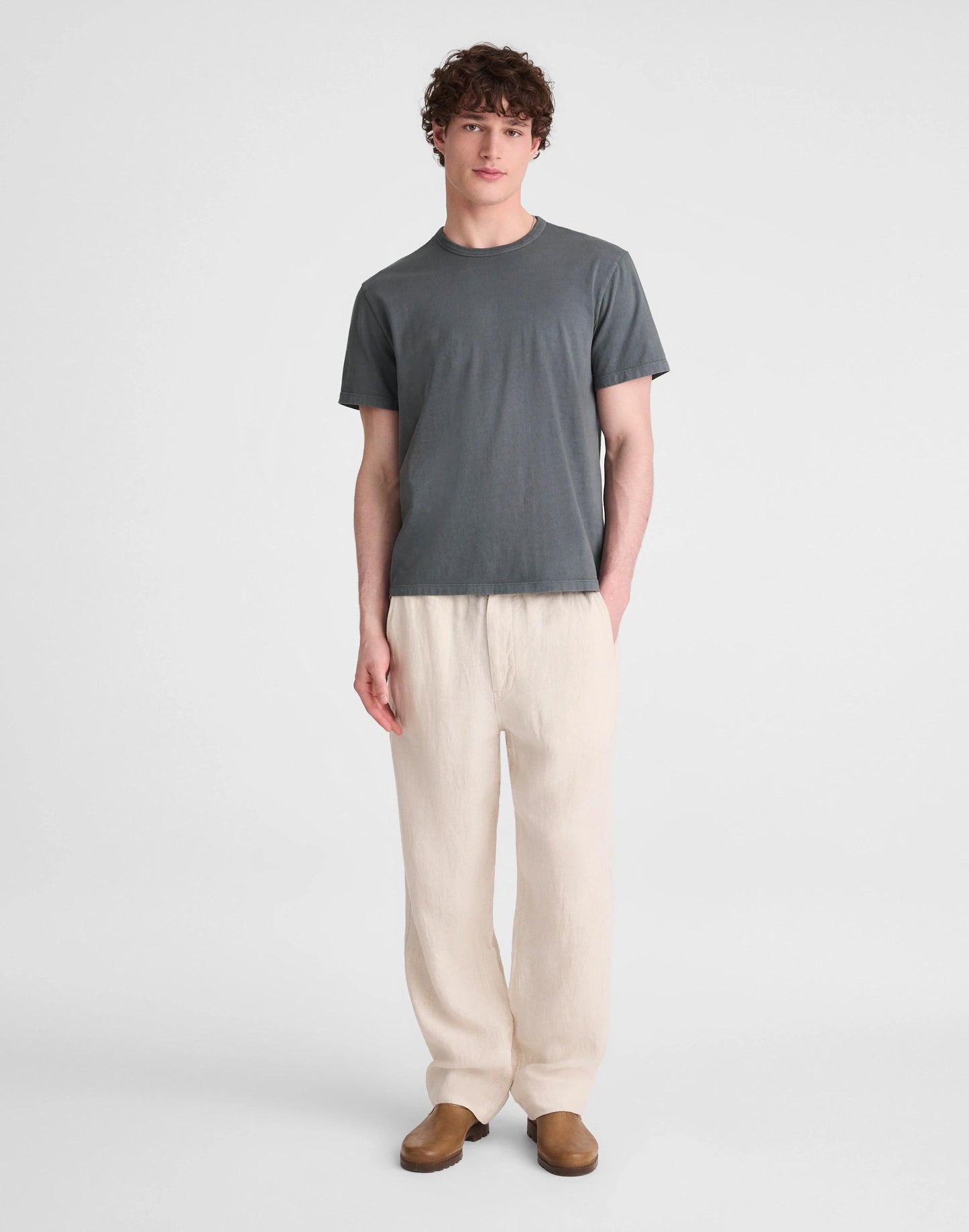 Madewell Garment-Dyed Allday Crewneck Tee