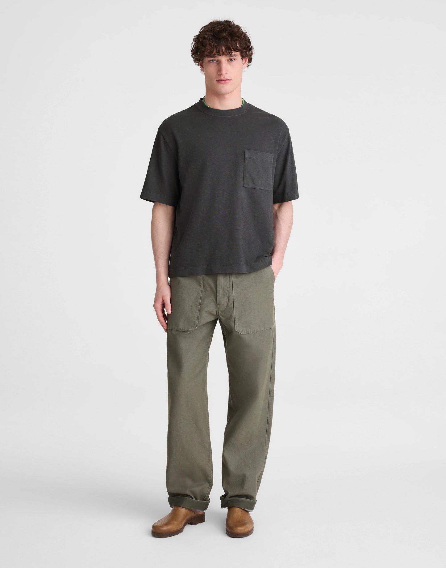 Madewell Boxy Pocket Tee in Weekend Slub