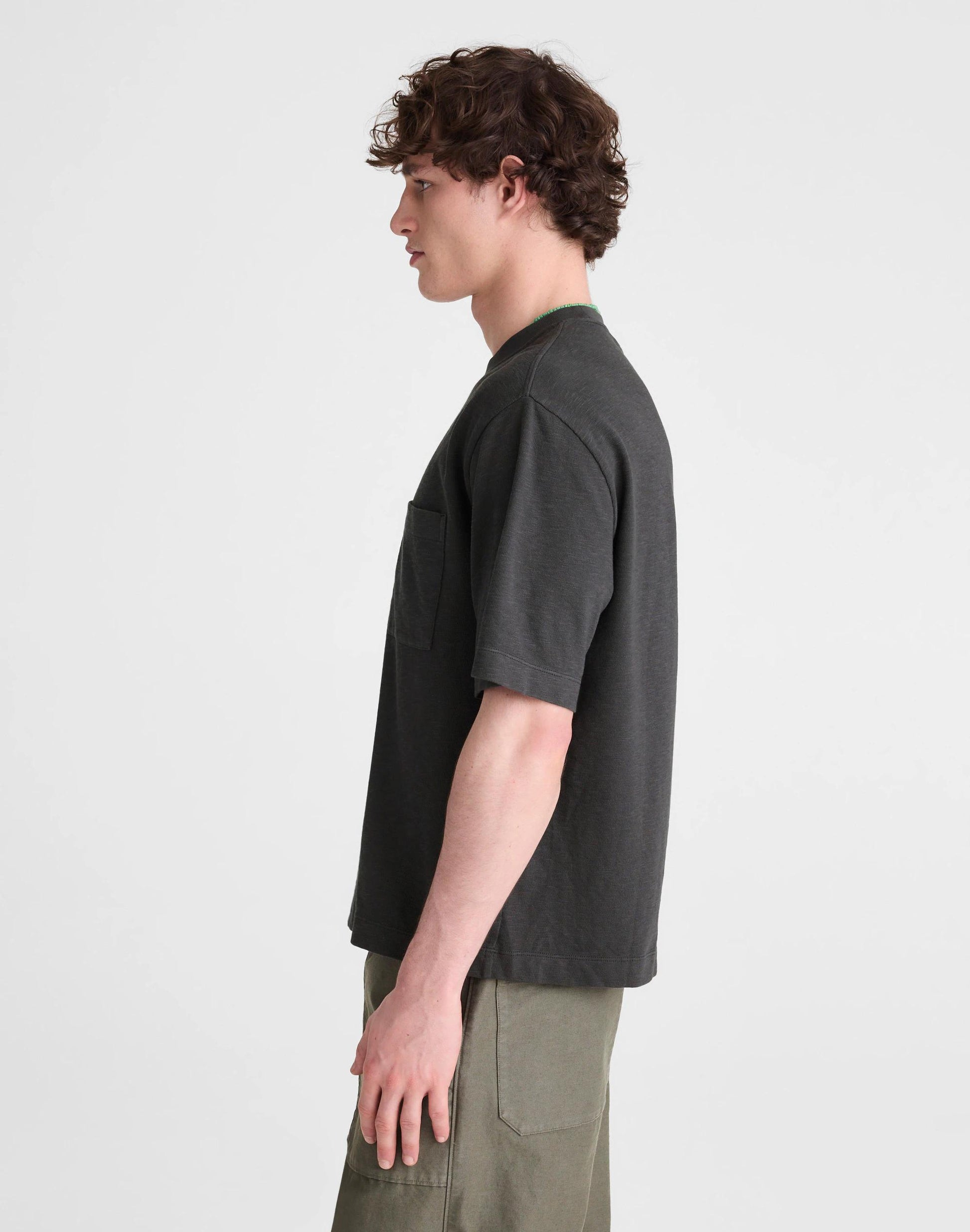 Madewell Boxy Pocket Tee in Weekend Slub
