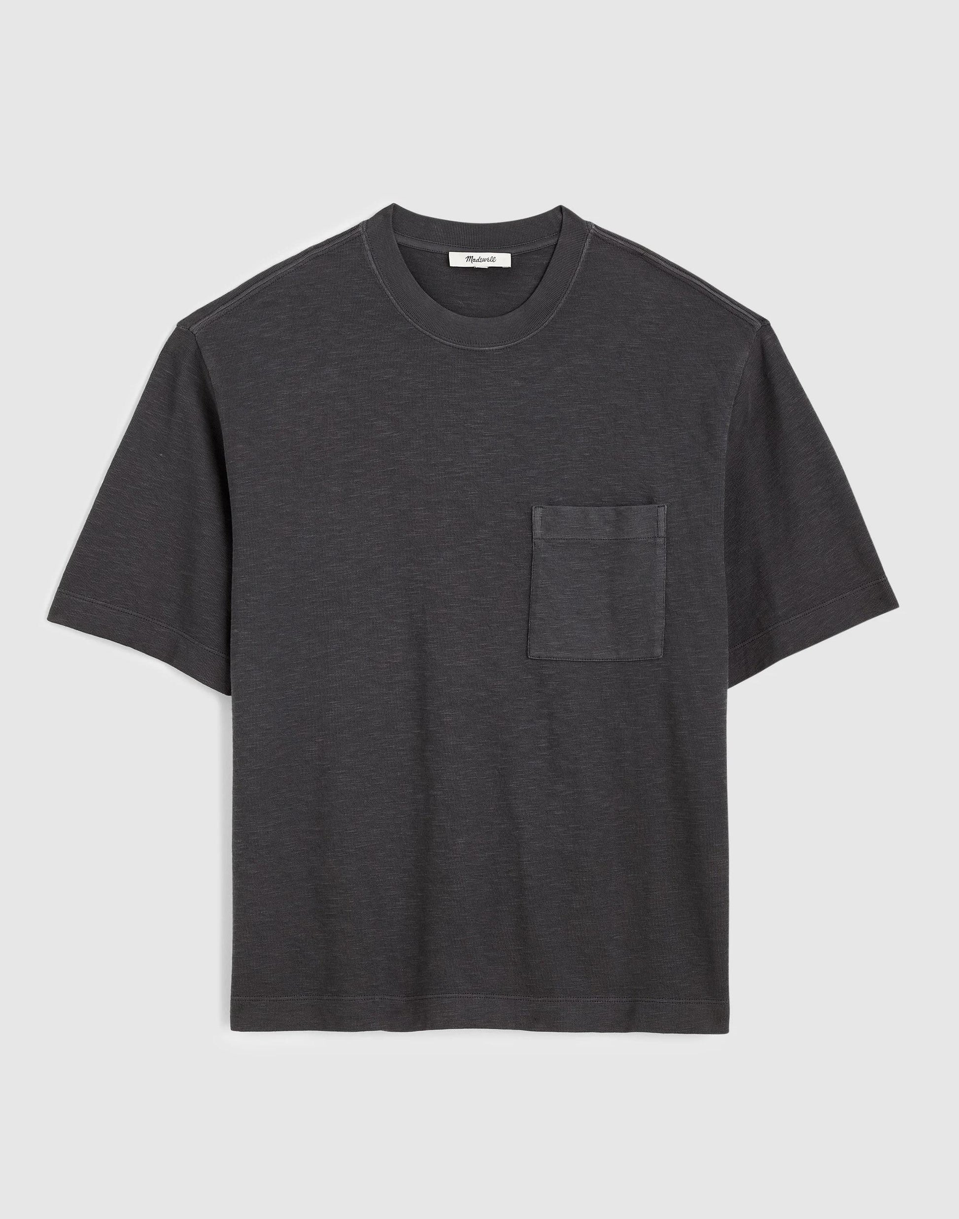Madewell Boxy Pocket Tee in Weekend Slub