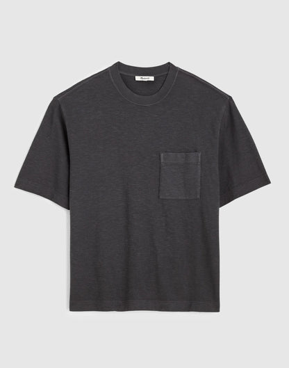 Madewell Boxy Pocket Tee in Weekend Slub