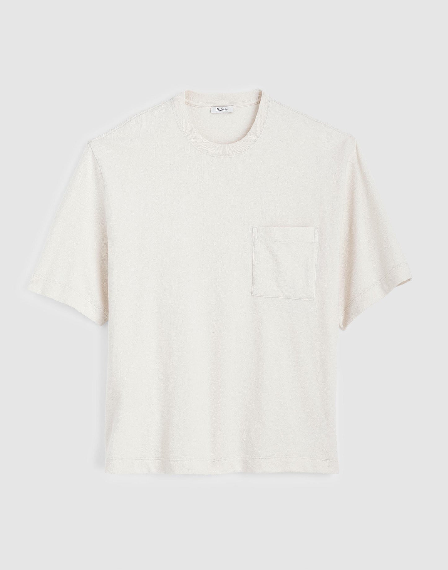 Madewell Boxy Pocket Tee in Weekend Slub