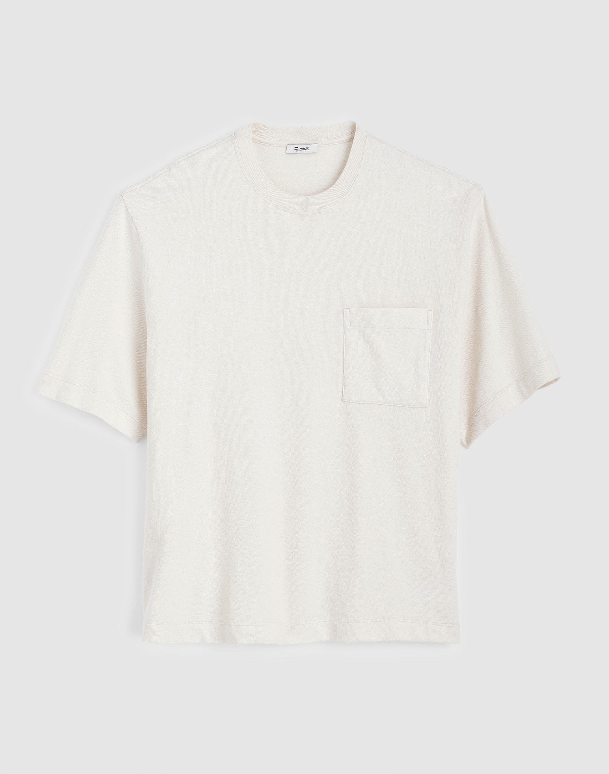 Madewell Boxy Pocket Tee in Weekend Slub