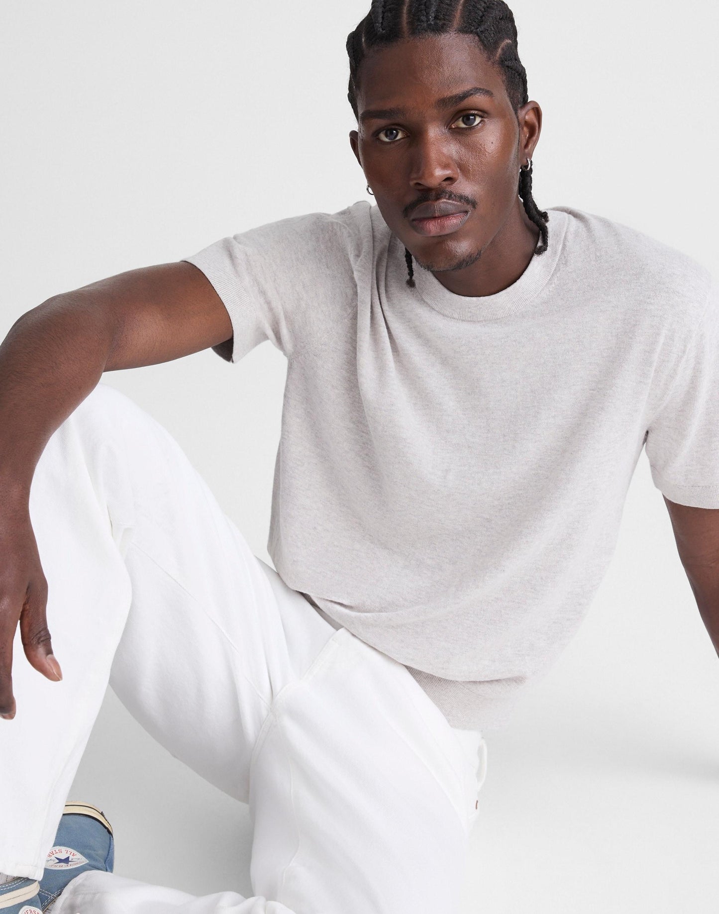 Madewell Crewneck Sweater Tee in Everyday Cotton