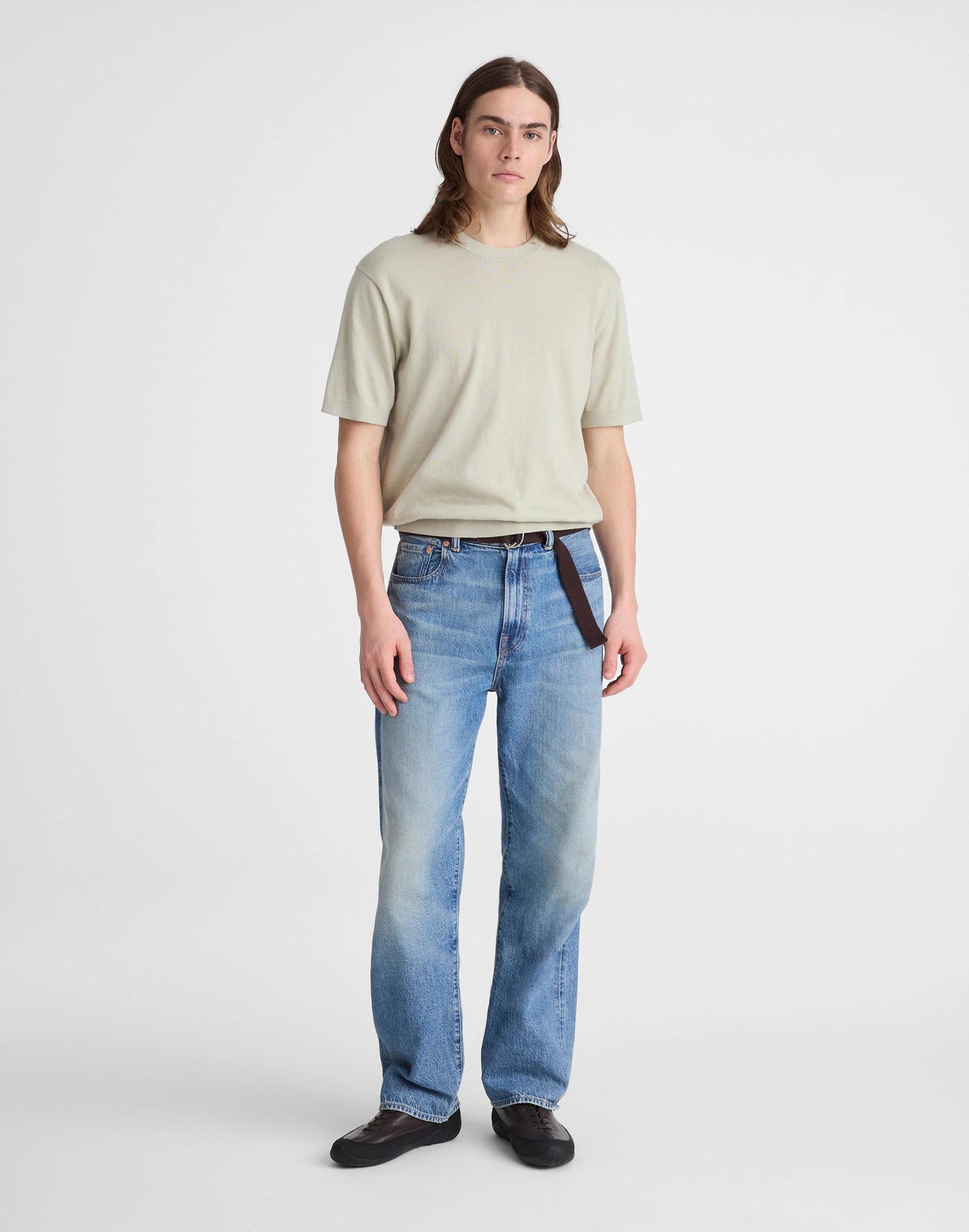 Madewell Crewneck Sweater Tee in Everyday Cotton