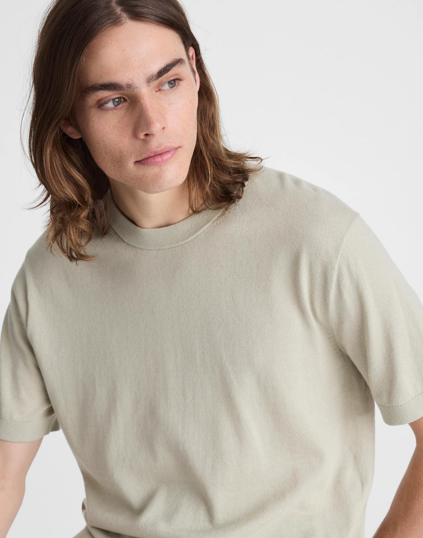 Madewell Crewneck Sweater Tee in Everyday Cotton