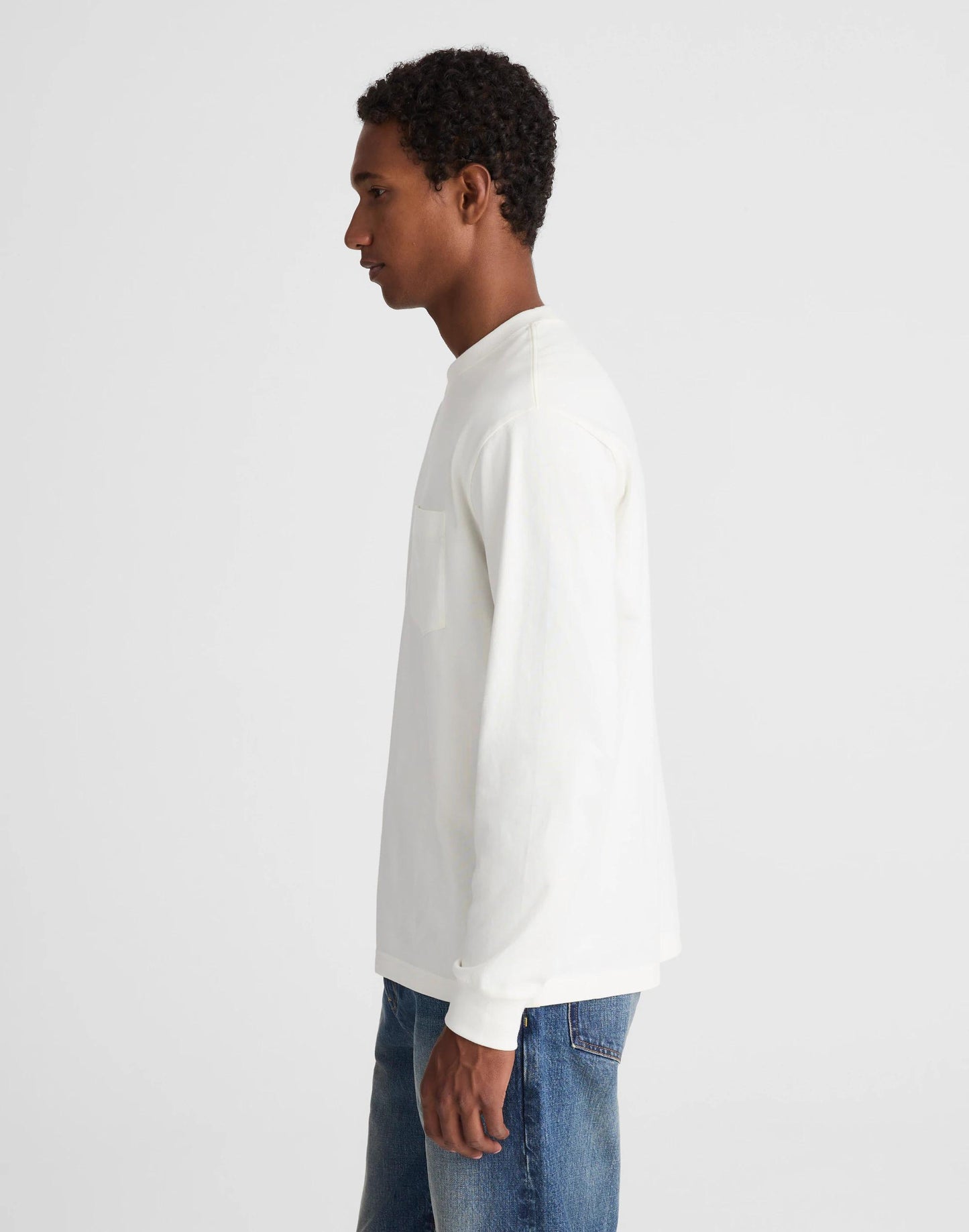 Madewell The Long-Sleeve Vintage Pocket Tee