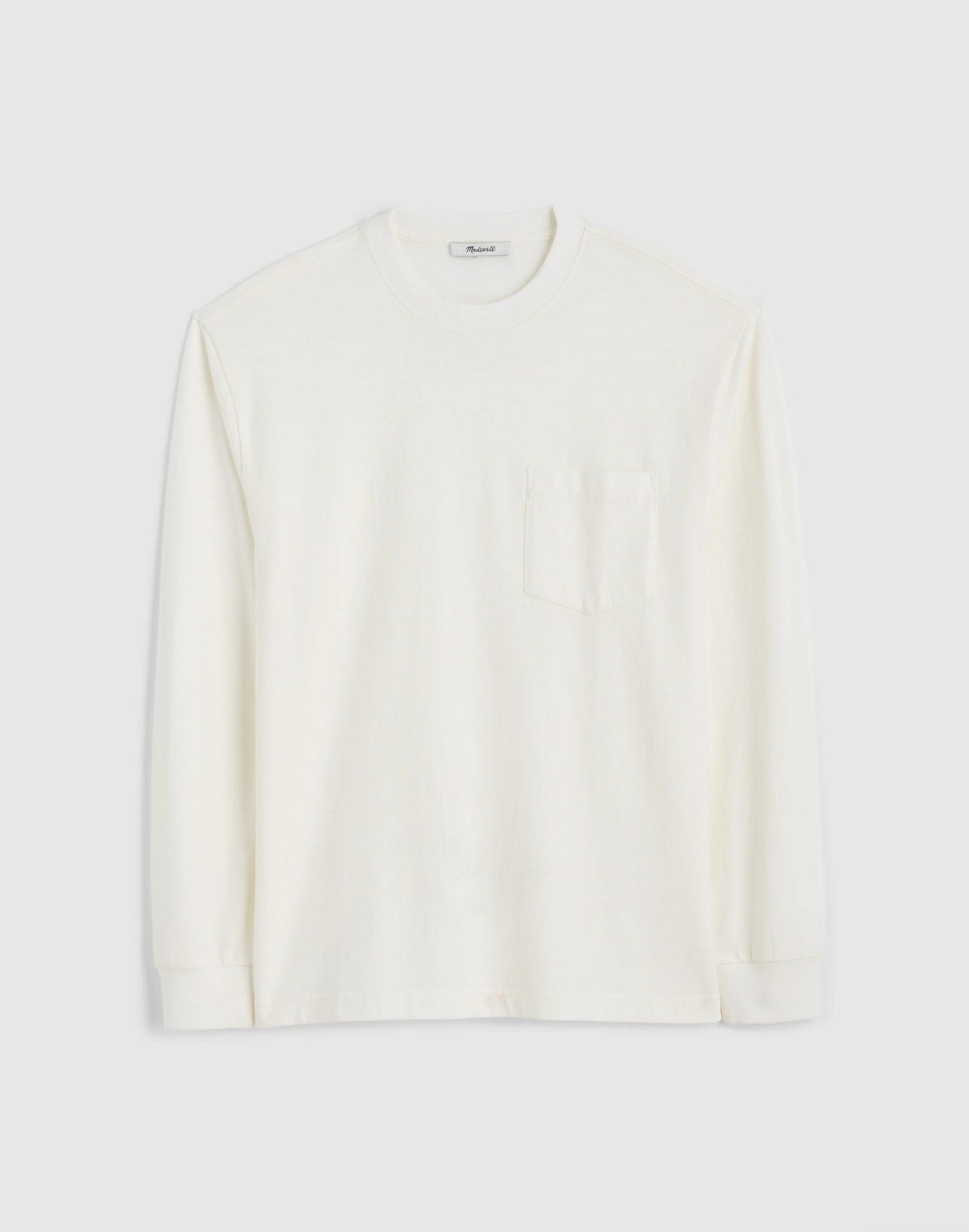 Madewell The Long-Sleeve Vintage Pocket Tee