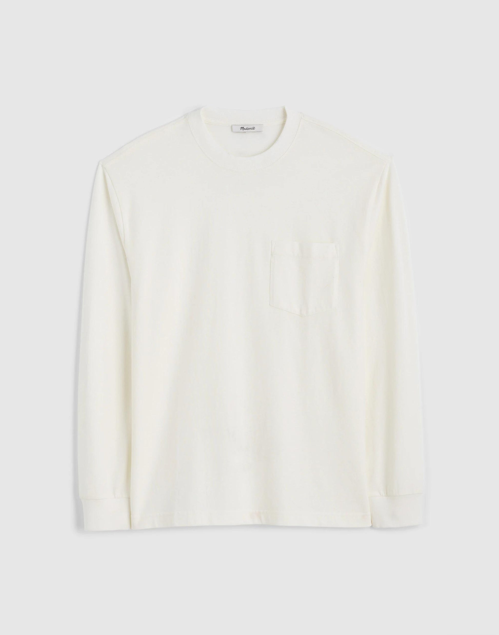 Madewell The Long-Sleeve Vintage Pocket Tee