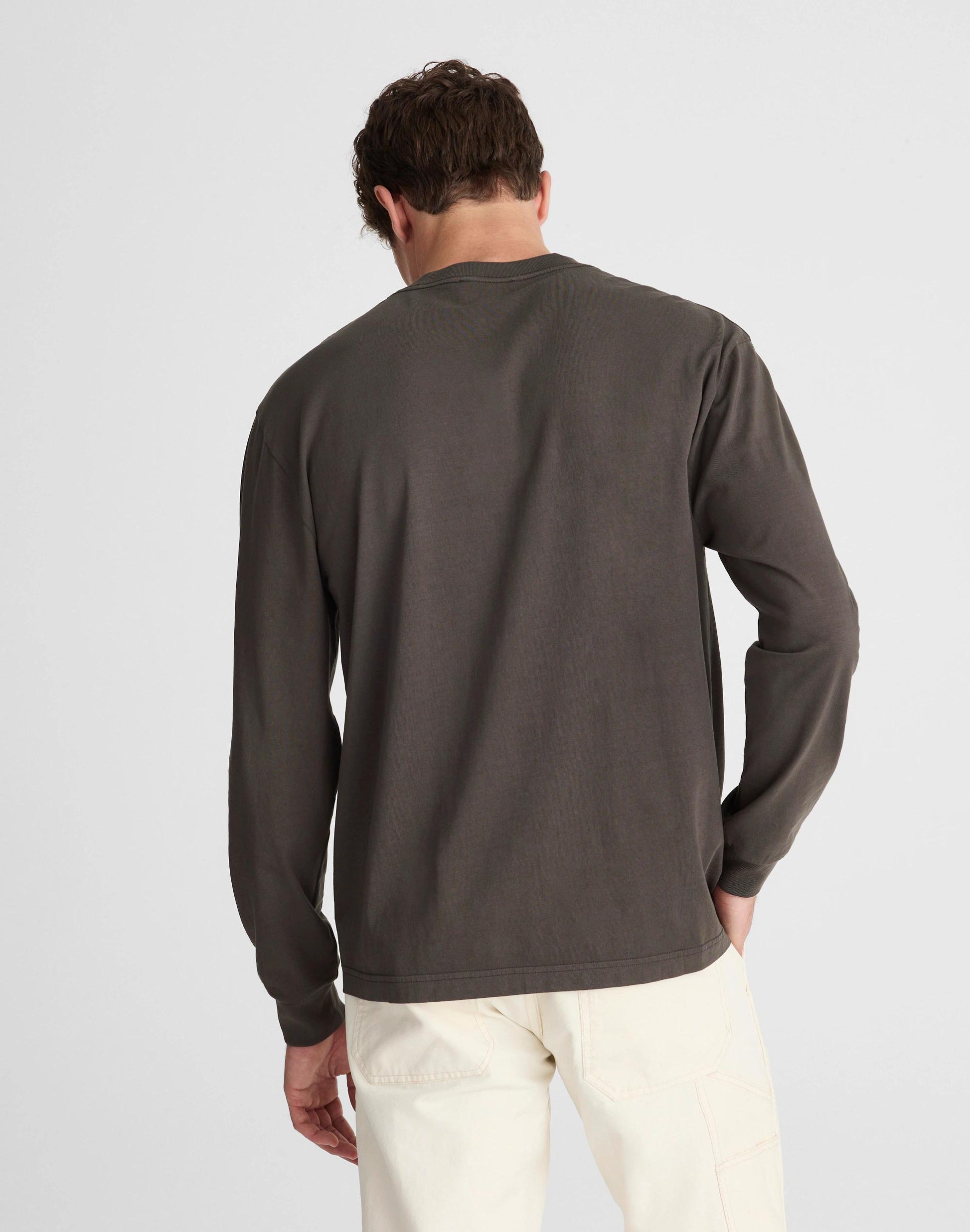 Madewell The Long-Sleeve Vintage Pocket Tee