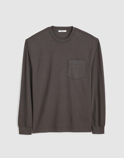 Madewell The Long-Sleeve Vintage Pocket Tee