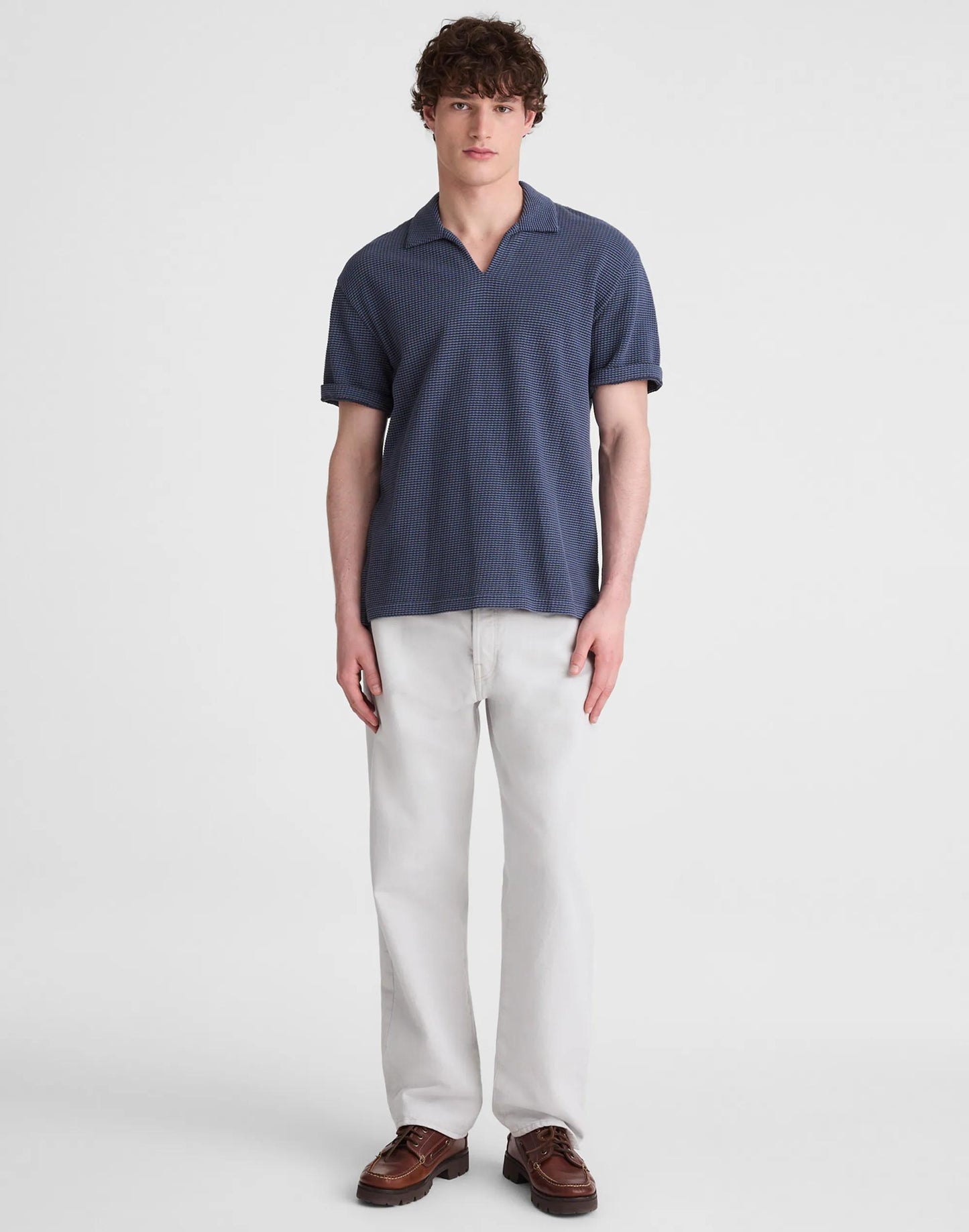 Madewell Skipper Polo in Jacquard