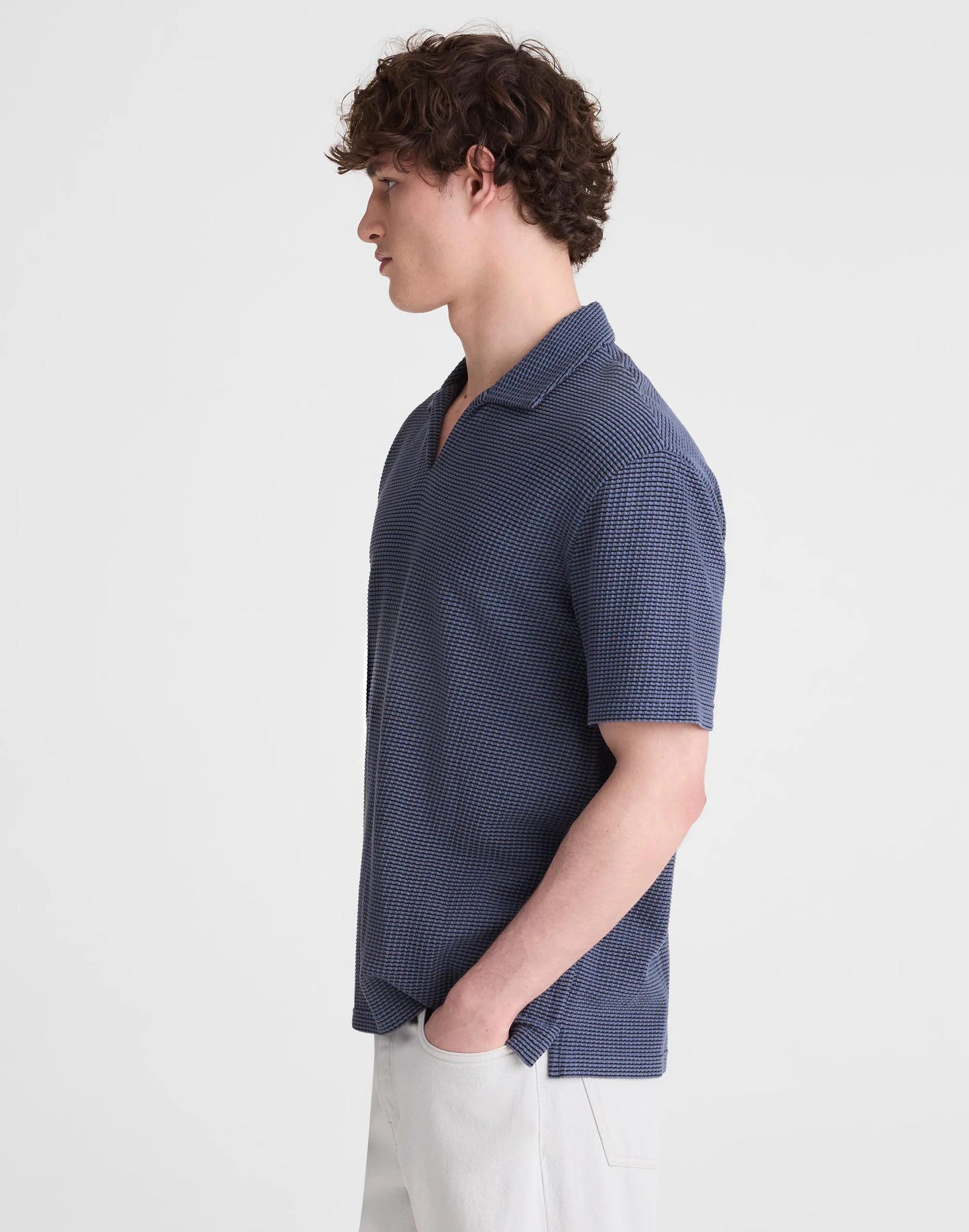 Madewell Skipper Polo in Jacquard