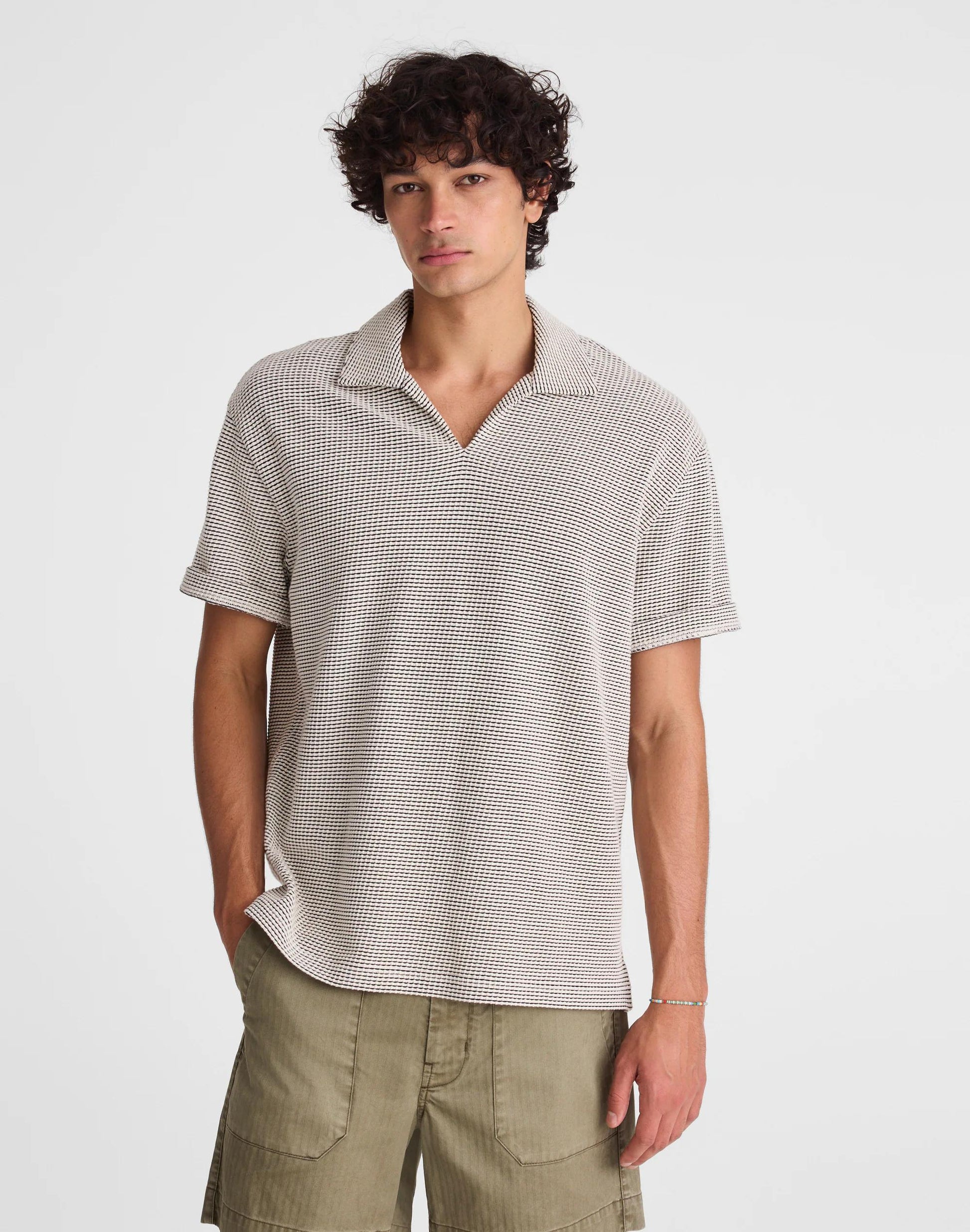 Madewell Skipper Polo in Jacquard