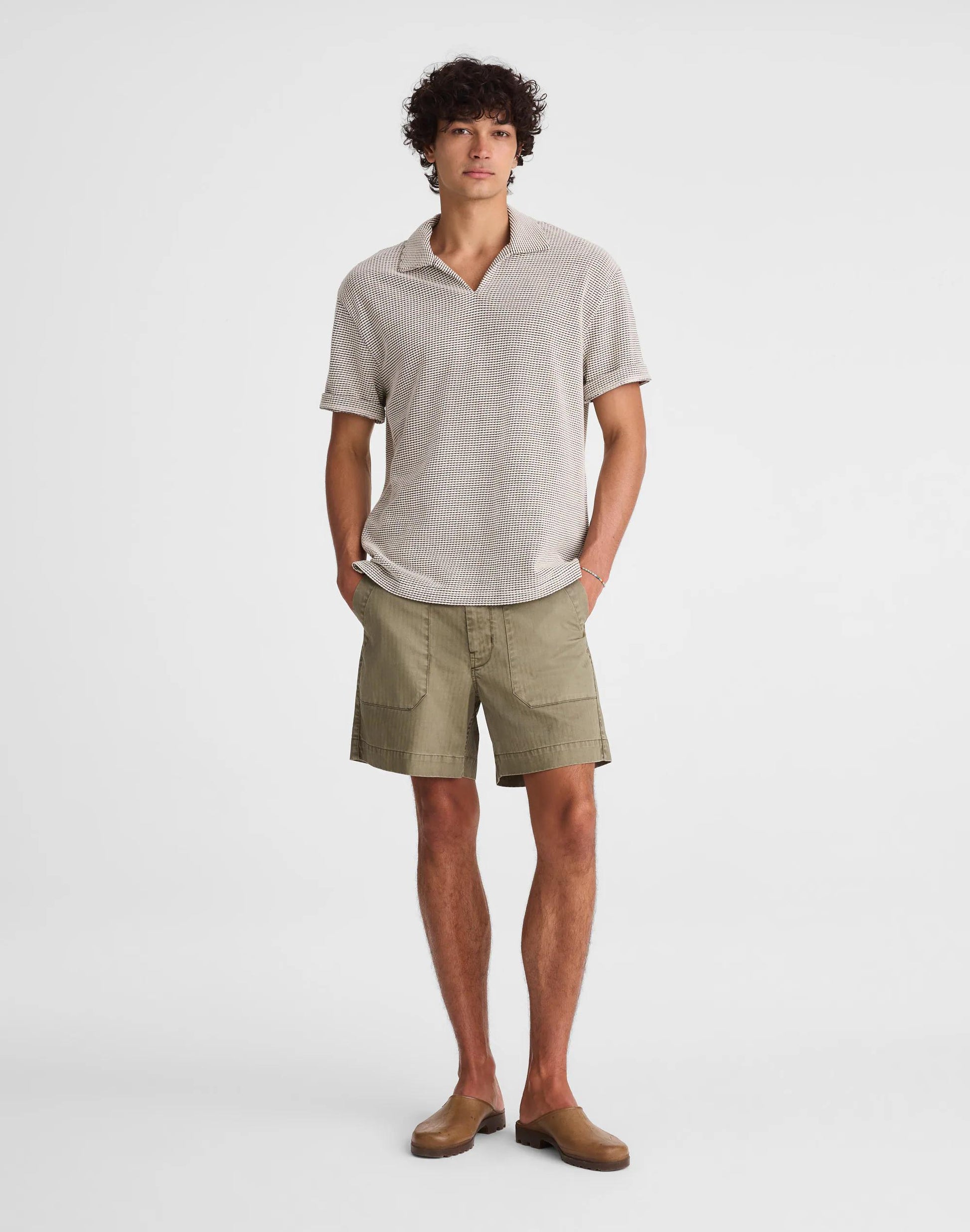 Madewell Skipper Polo in Jacquard