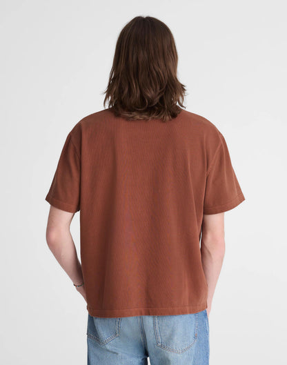 Madewell Short-Sleeve Compact-Knit Polo