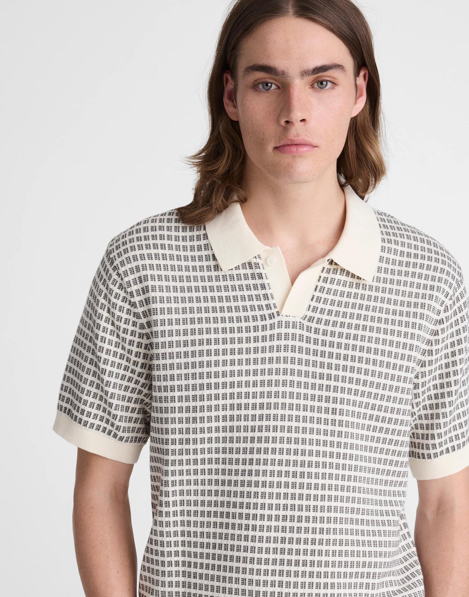 Madewell Single-Button Sweater Polo