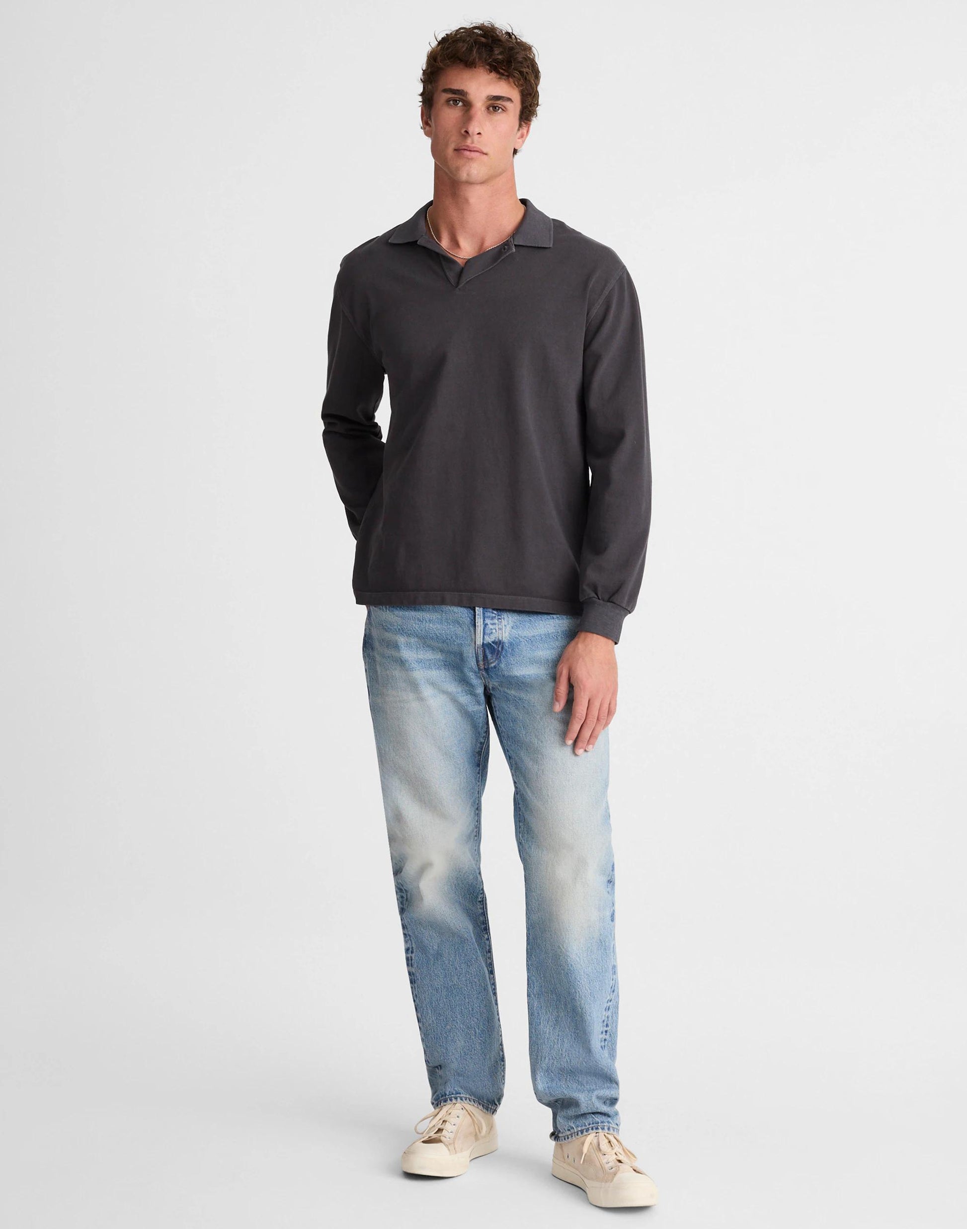 Madewell Compact-Knit Polo