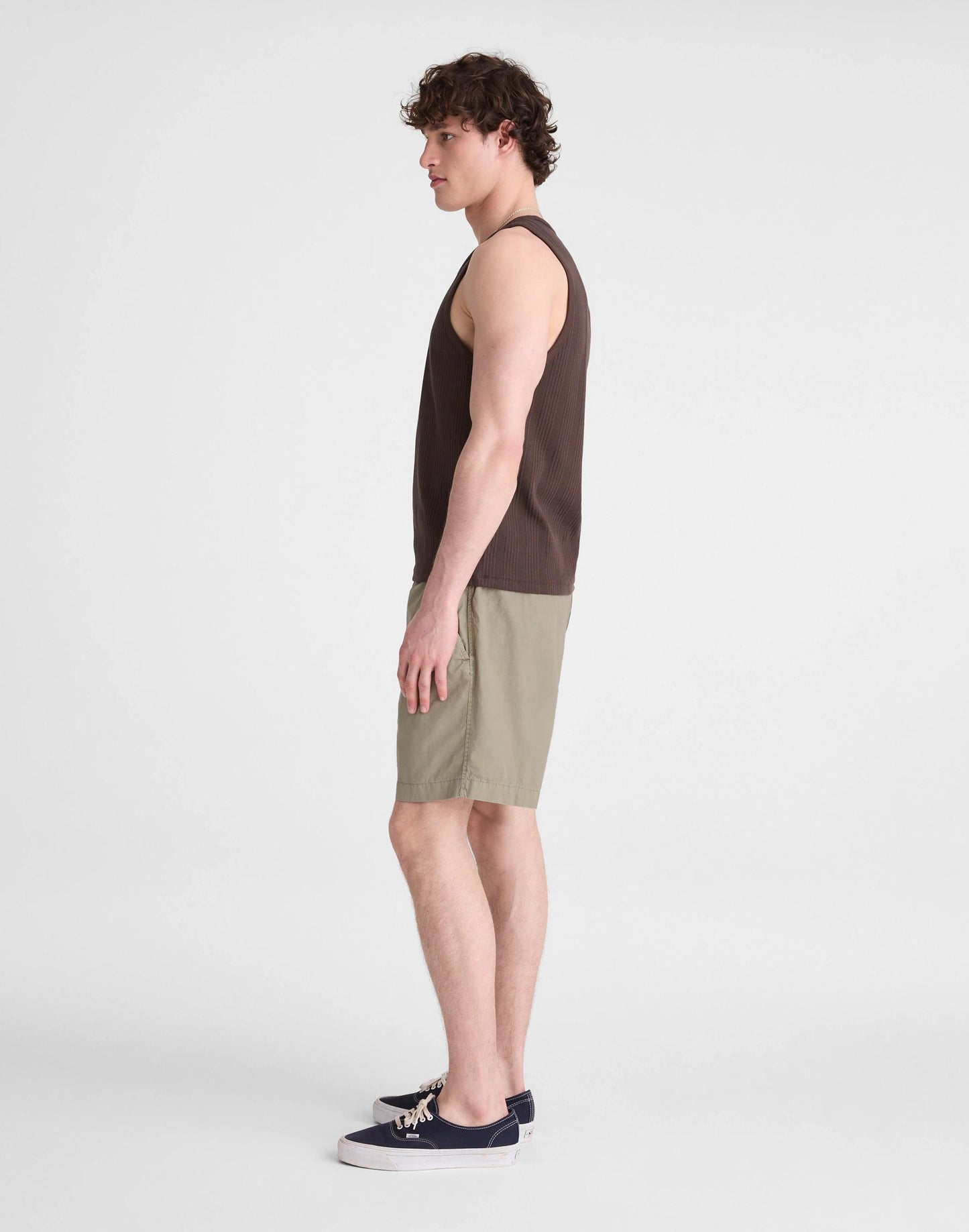 Madewell Pull-On Short in Poplin