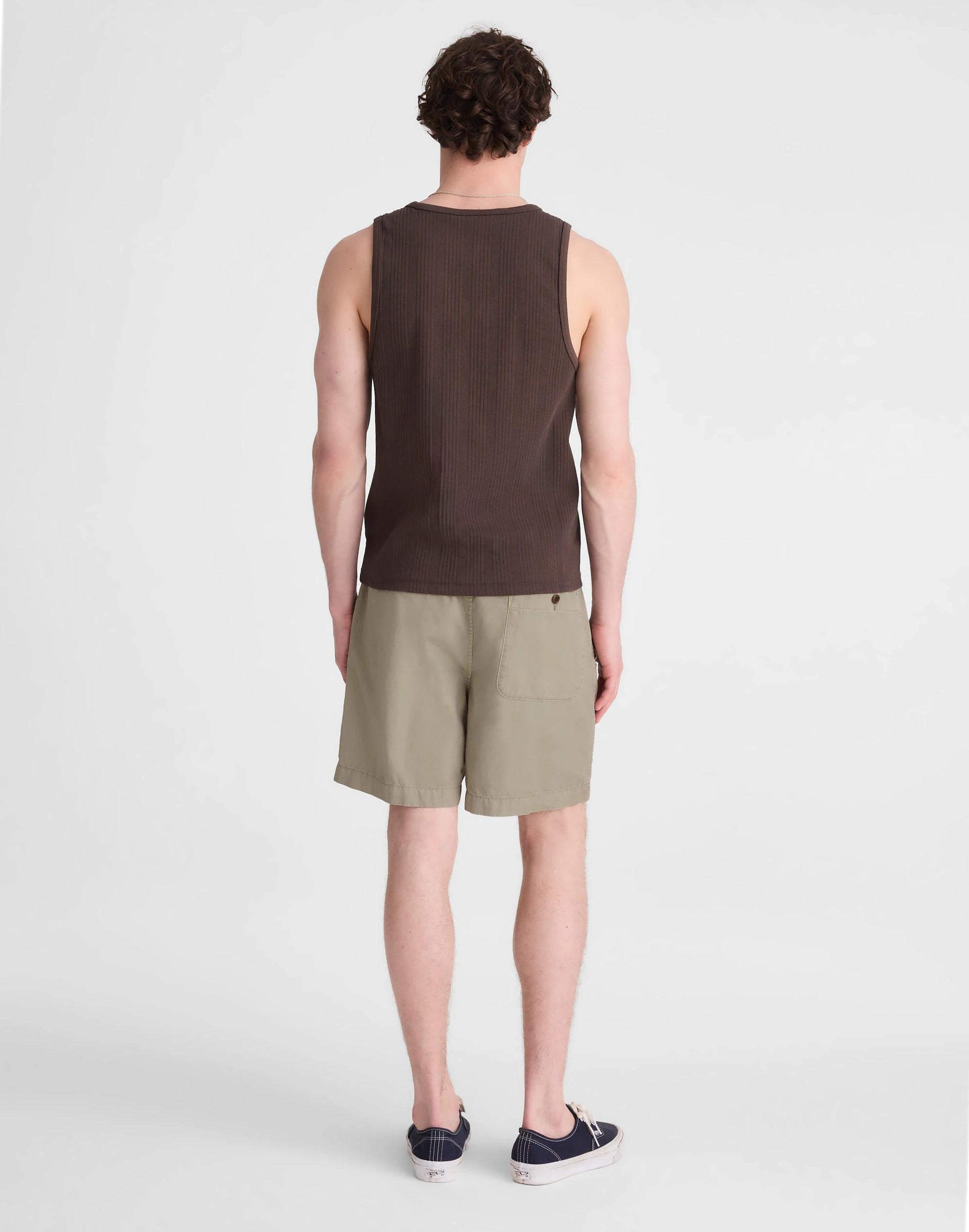 Madewell Pull-On Short in Poplin
