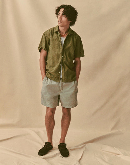 Madewell Pull-On Short in Poplin