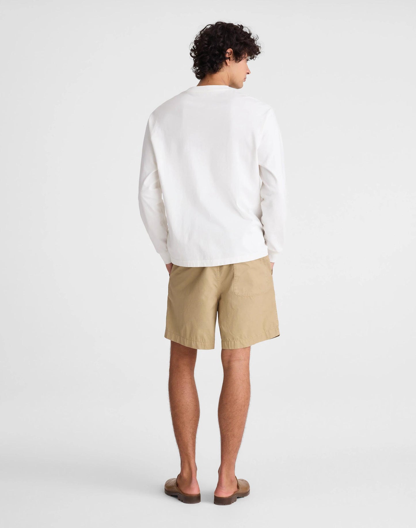 Madewell Pull-On Short in Poplin