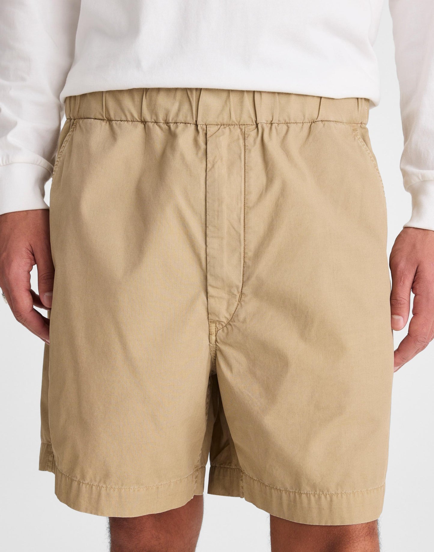 Madewell Pull-On Short in Poplin