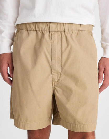 Madewell Pull-On Short in Poplin