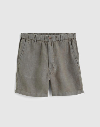 Madewell Pull-On Shorts in Linen