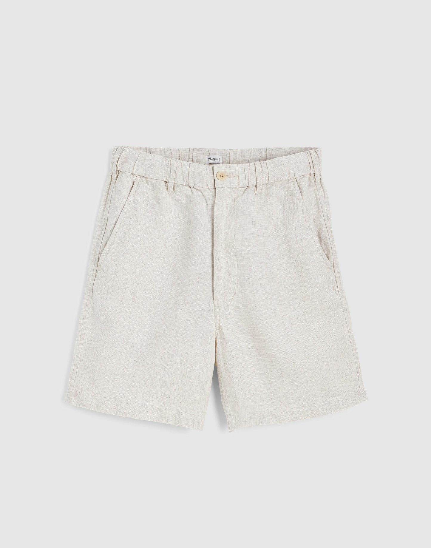 Madewell Pull-On Shorts in Linen